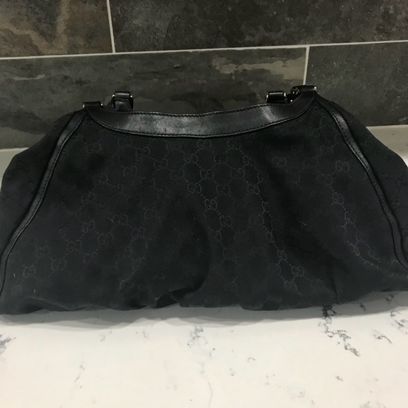 Authentic Gucci "GG" canvas large hobo - Picture 3 of 8