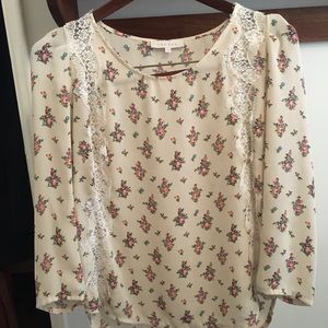 Sandro floral blouse