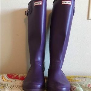 Purple Hunter Rainboots