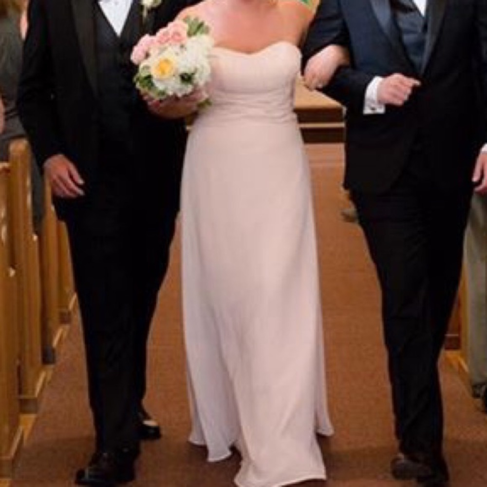 Gather and Gown Rose Quartz Bridesmaid