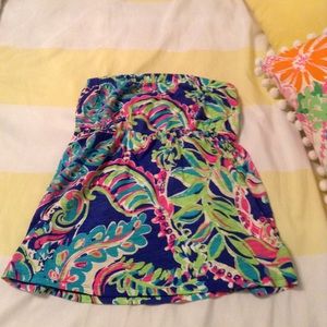 Lilly Pulitzer tube top