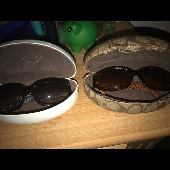Coach sun glasses, new new. No scratches. - Picture 1 of 3