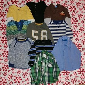 Lot of boys 24 month tops