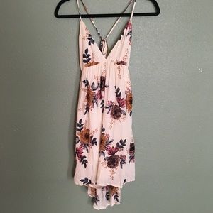 O'Neill Floral Backless Dress