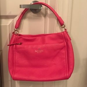 Kate Spade bright pink handbag