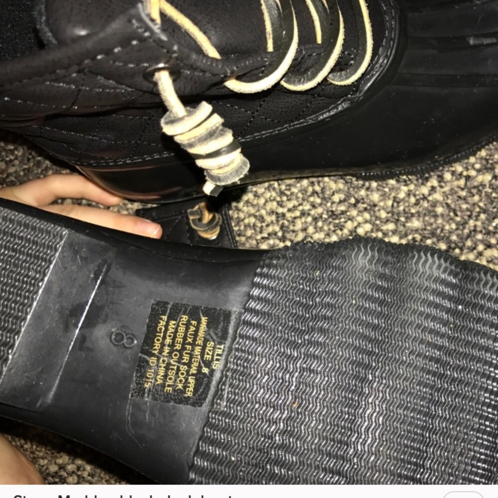 Steve madden duck boots