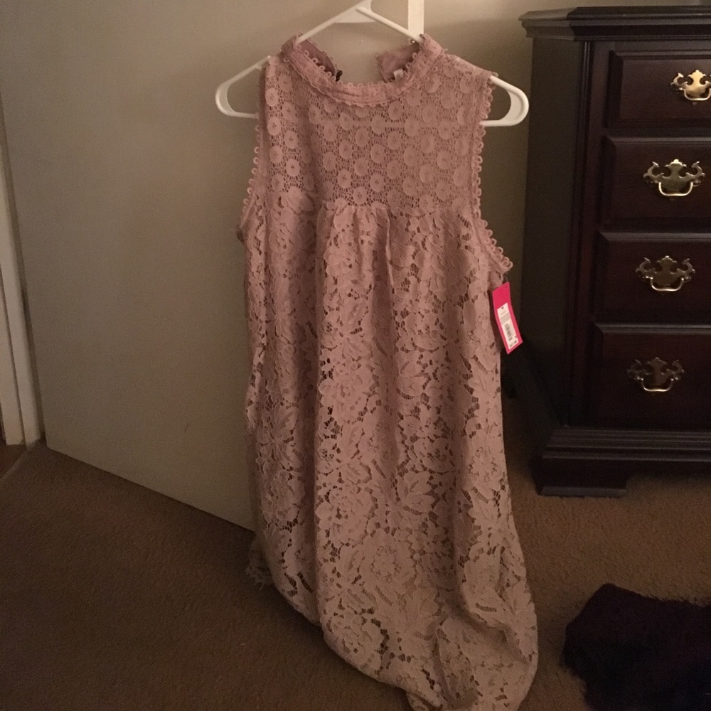 Tan dress