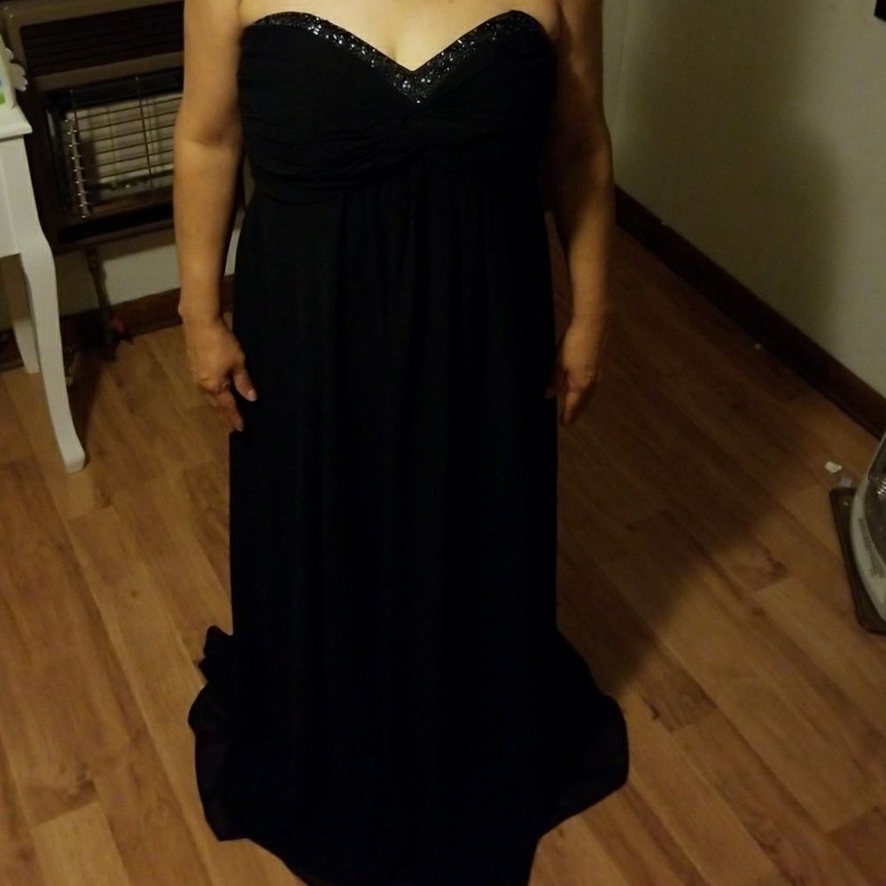Black Formal Minimal Gown Prom Dress
