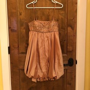 Mikael Aghal beaded silk dress