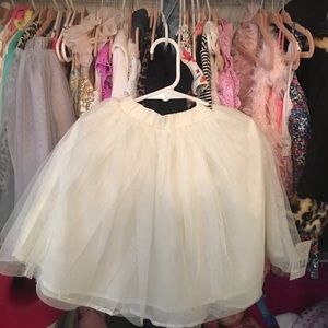Long tulle skirt