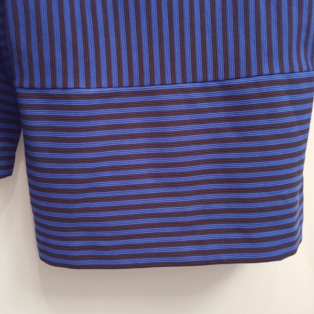 Madewell 3/4 Length Sleeve Striped Top - Picture 5 of 8