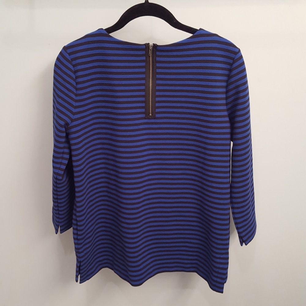 Madewell 3/4 Length Sleeve Striped Top - Picture 8 of 8
