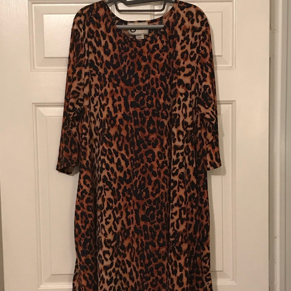 L & B Leopard Dress