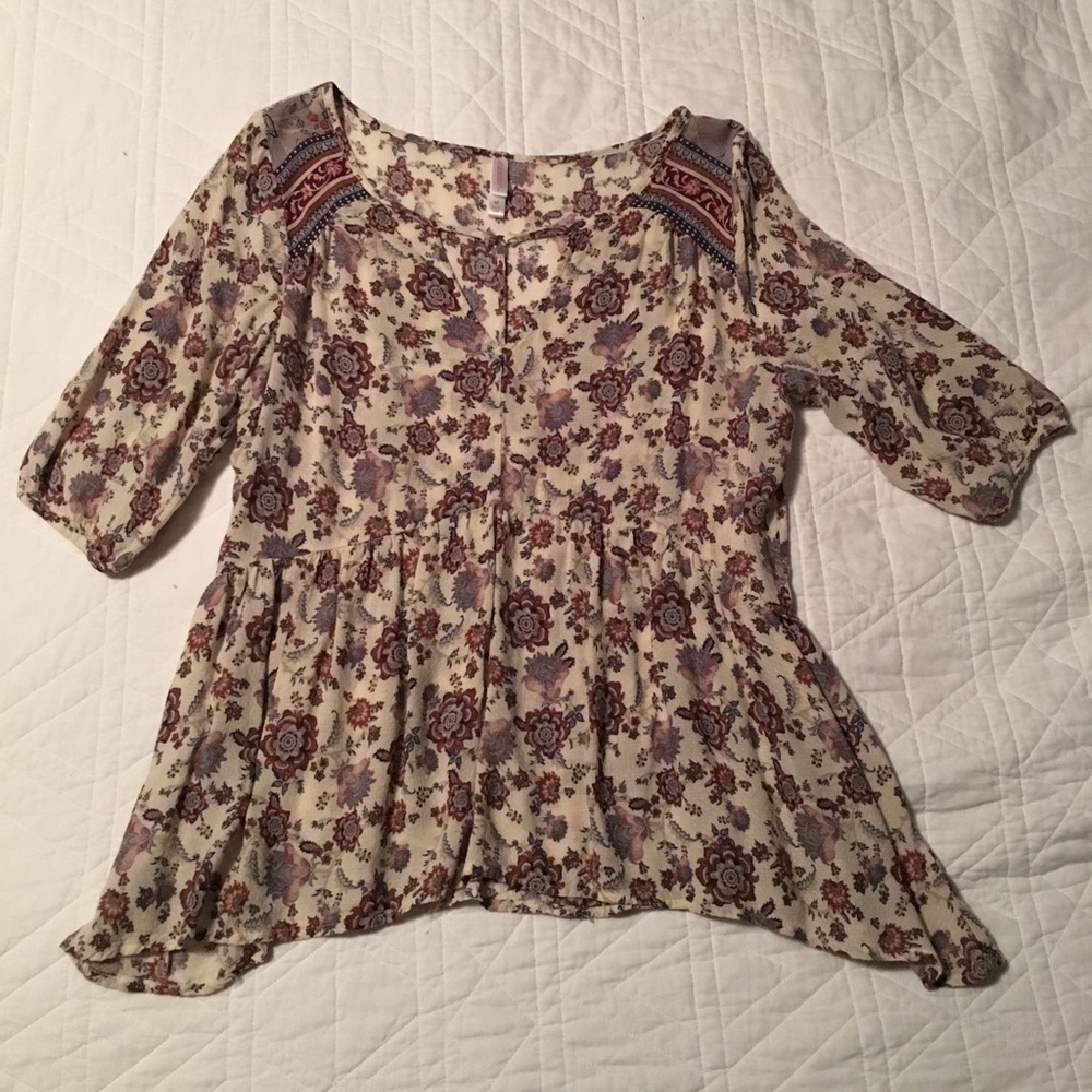BOHO | Floral Blouse