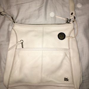 The Sak off white winter purse