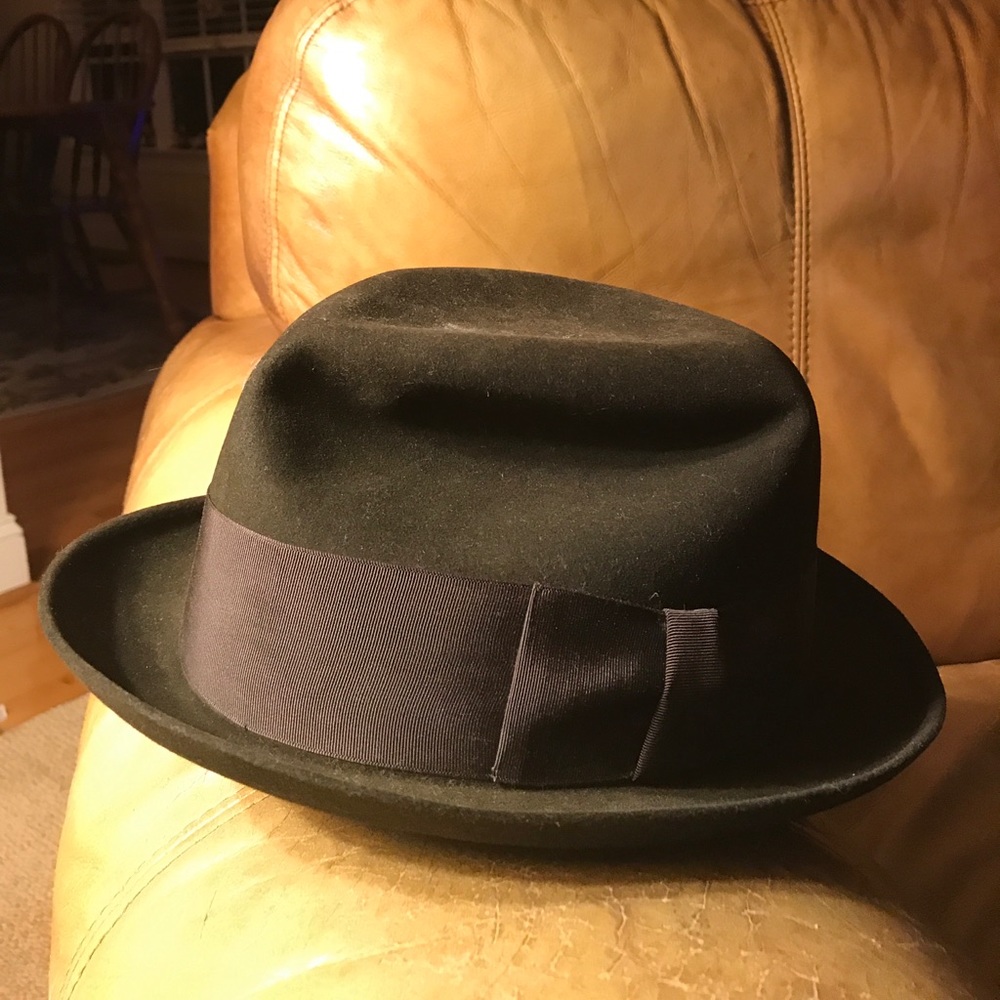 7 1/8 Fedora Imperial Stetson Mode Edge Felt