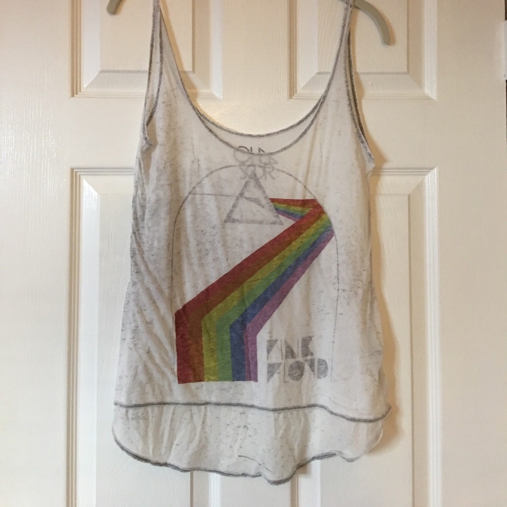 Sheer Pink Floyd tank