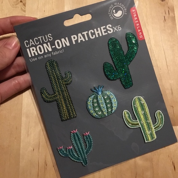 kikkerland Accessories - NWT - KIKKERLAND IRON-ON PATCHES