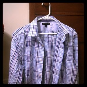 Mens Large Banana Republic Button Up