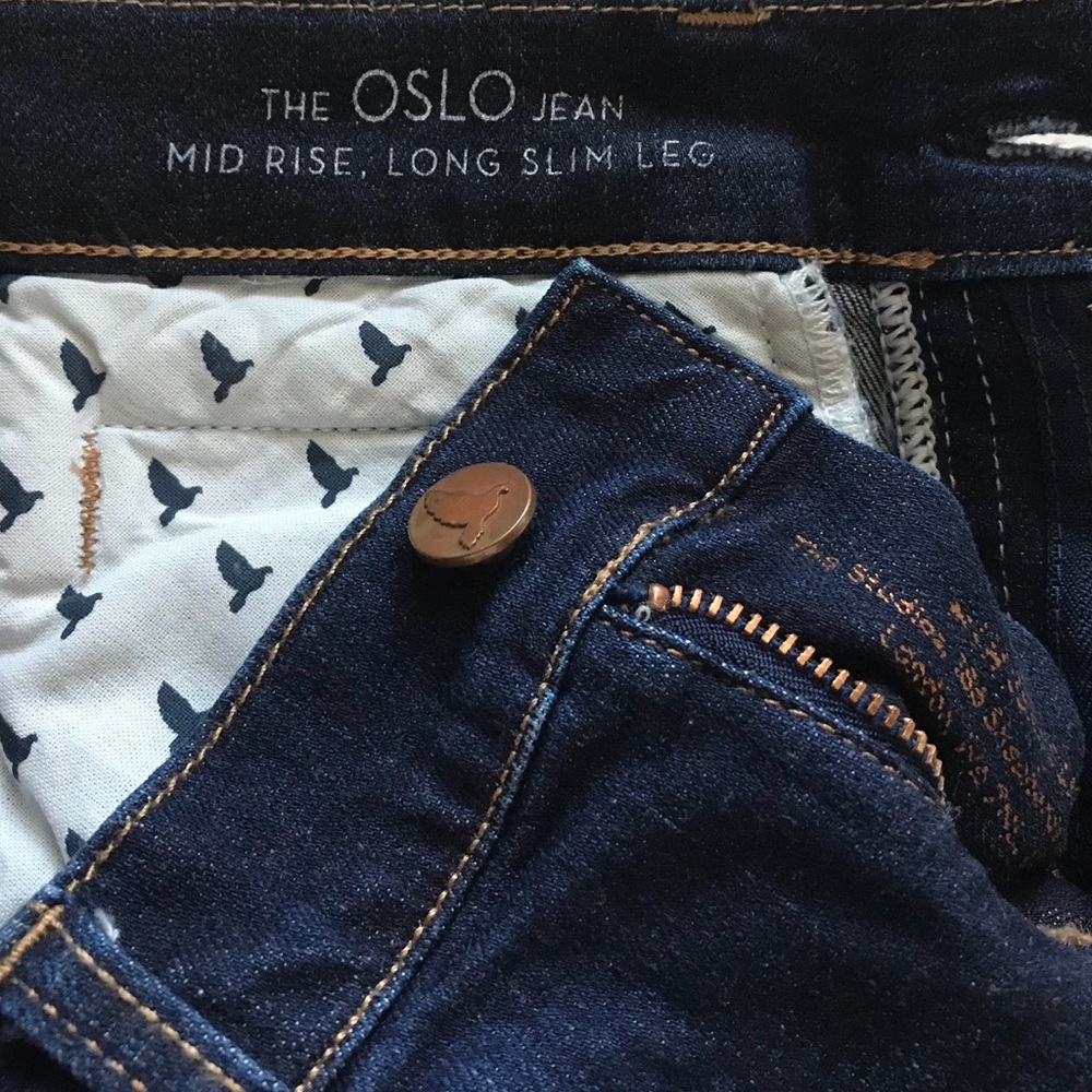 NEW M.i.h / Anthro Mid Rise Slim Leg “The Oslo” - Picture 8 of 10