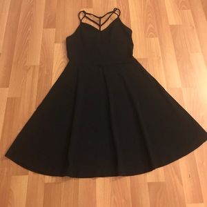 Express Strappy Skater Dress