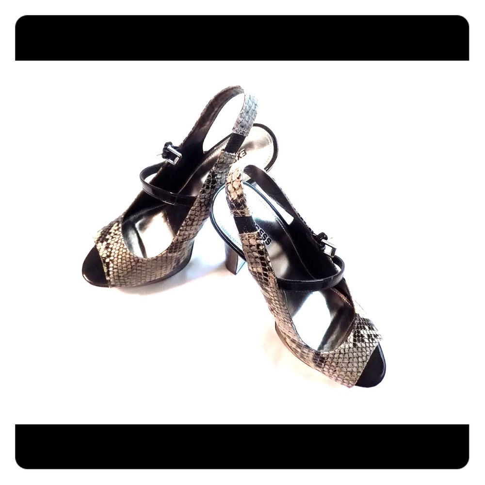 Snakeskin Heels