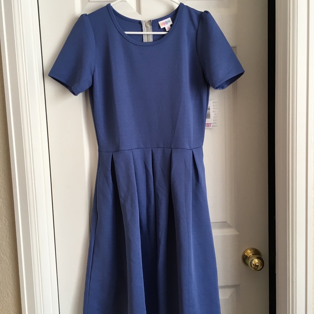 NWT periwinkle Amelia Lularoe; lavender dress