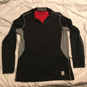Nike Pro Combat Quarter Zip Size L
