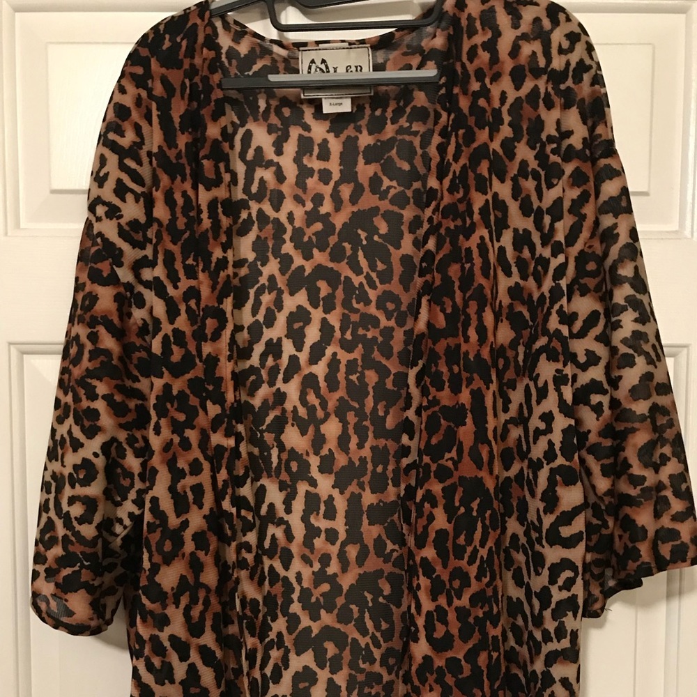 Leopard Kimono L & B