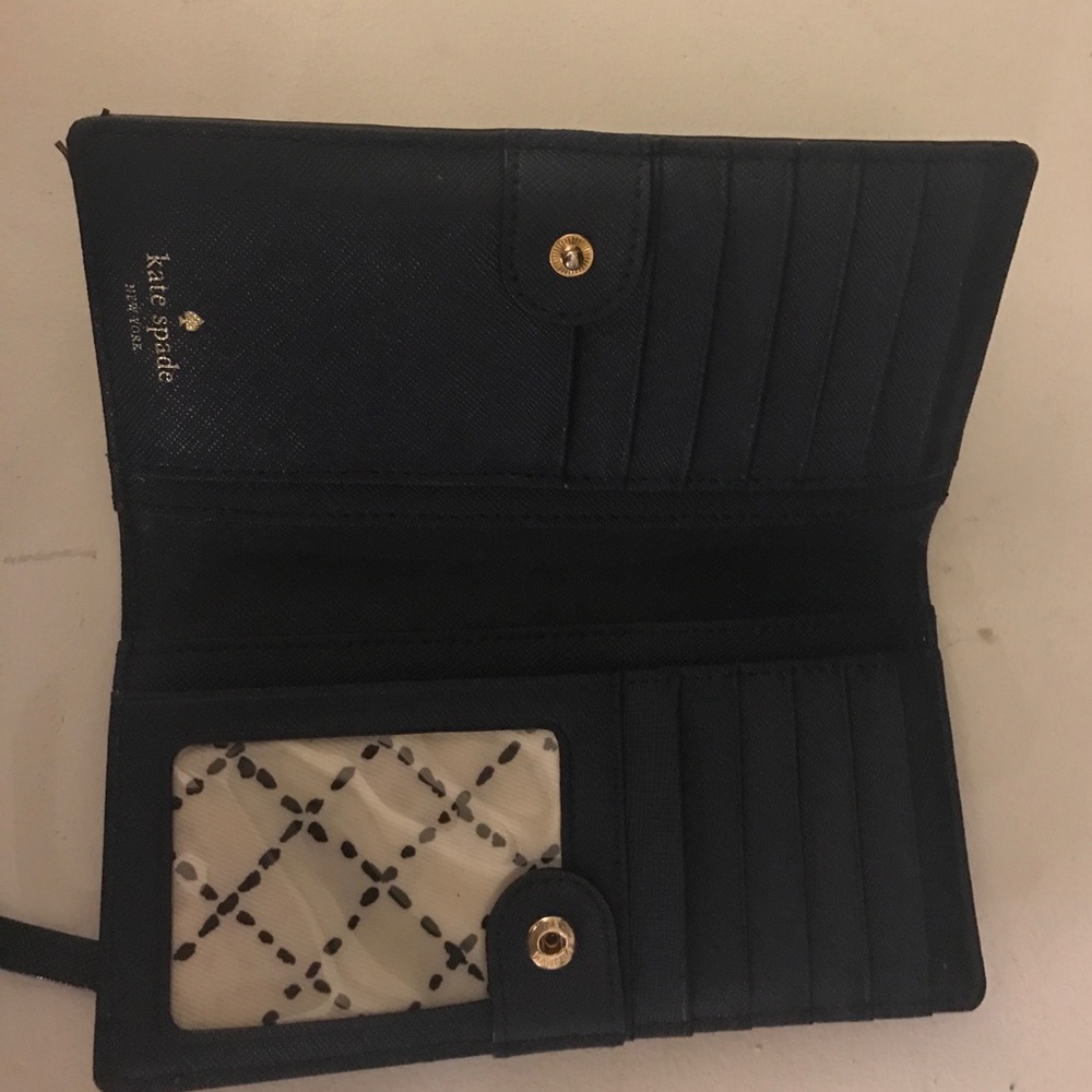 Navy blue Kate spade wallet