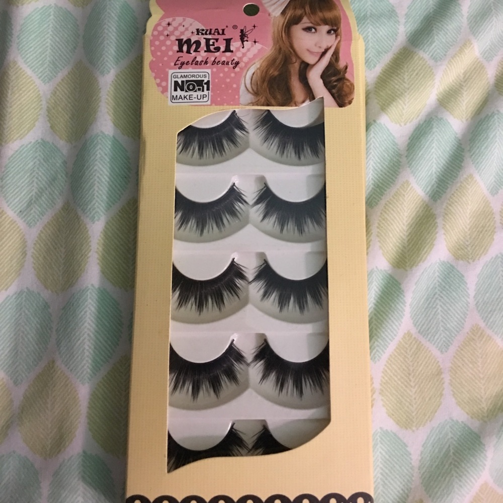Glamorous eyelashes Set of 10
