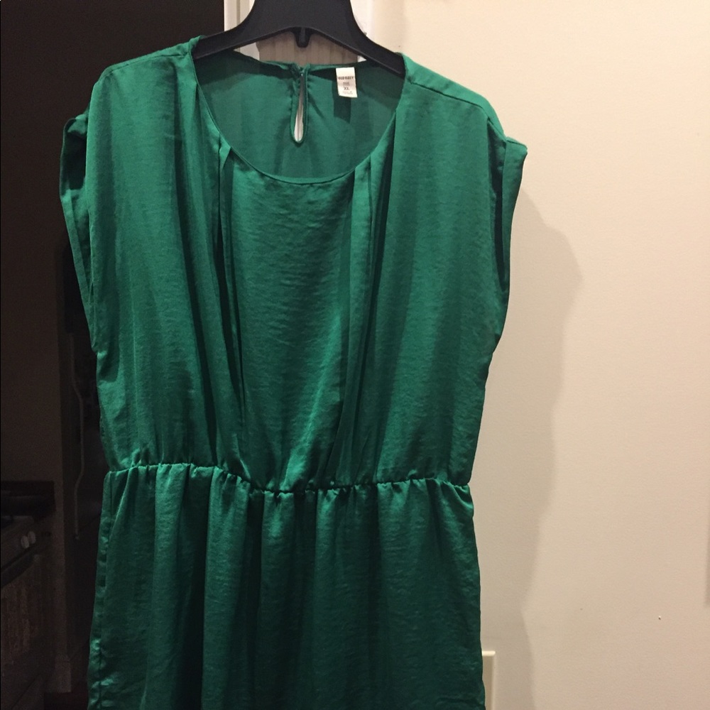 Old Navy Size XL Emerald Green Dress