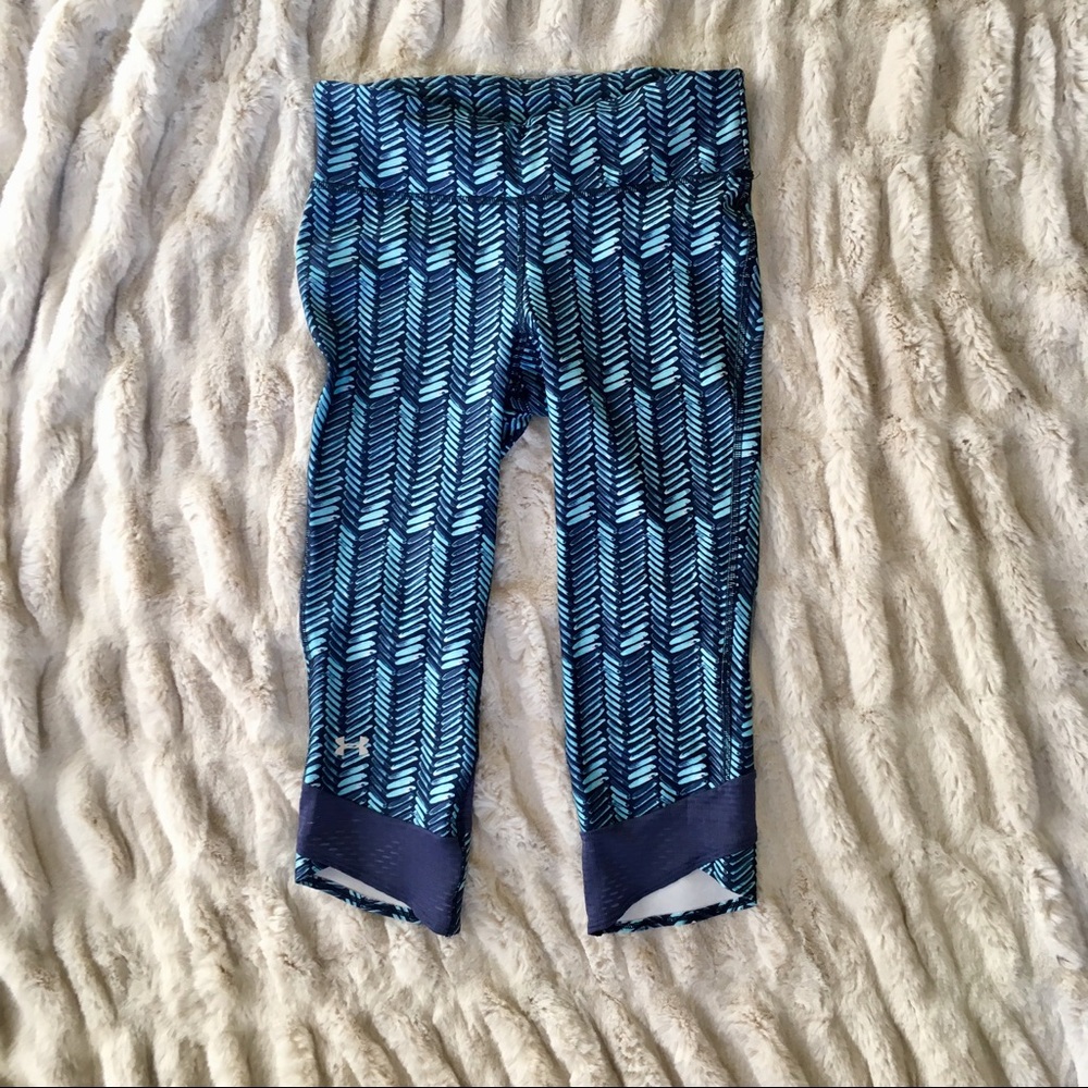 Under Armor Compression Capri Workout Leggings