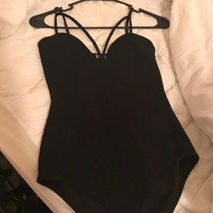 Charlotte Russe strappy bodysuit
