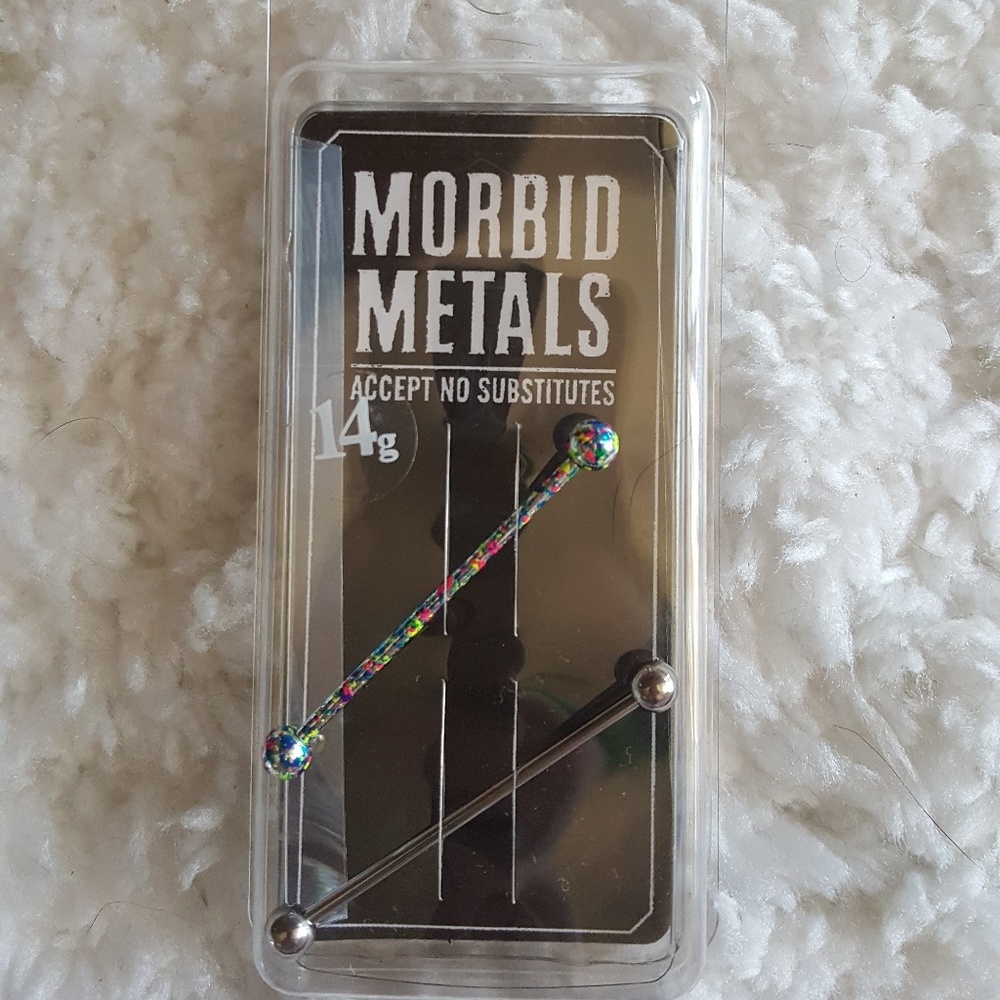 NWT/NIB Morbid Metals Rainbow 2PK Industrial Bars
