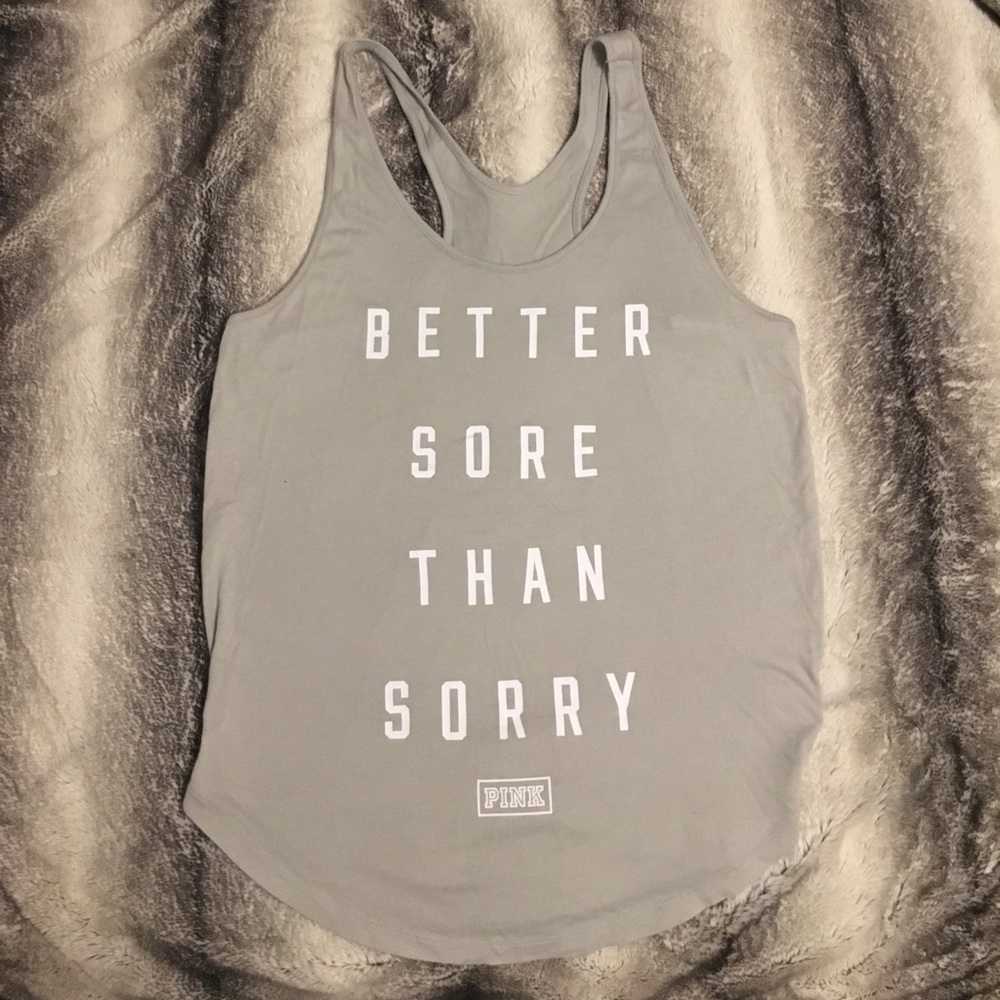 VICTORIAS SECRET PINK WORK OUT TANK TOP