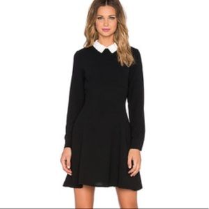 Kate Spade Embellished Collar Black Dress.