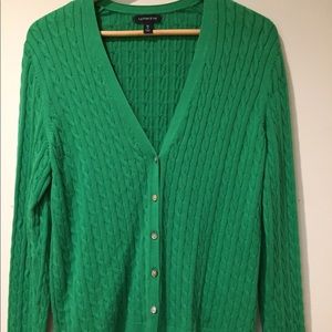 Green Landsend Cardigan