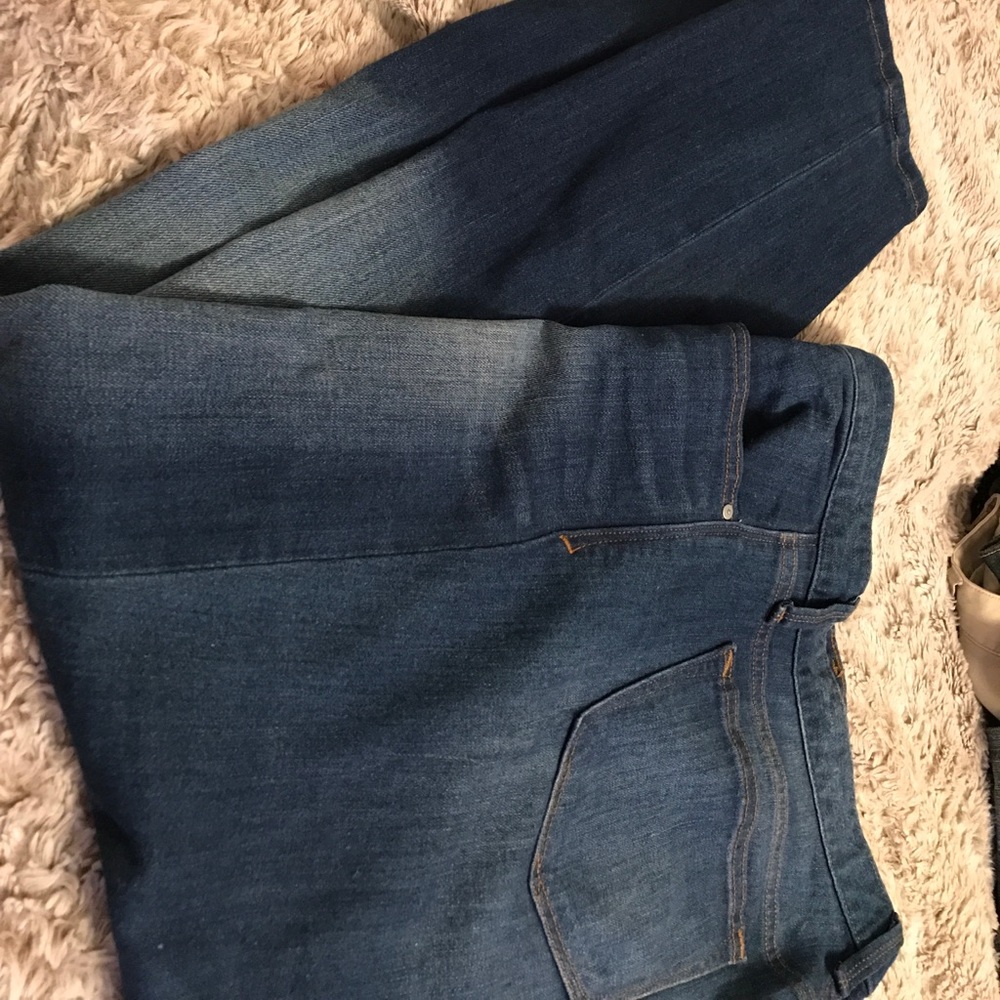 Gap 1969 Size 32 Real Straight Cropped Jeans