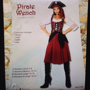 Pirate wench full costume