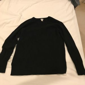 Black cashmere sweater from Nordstrom