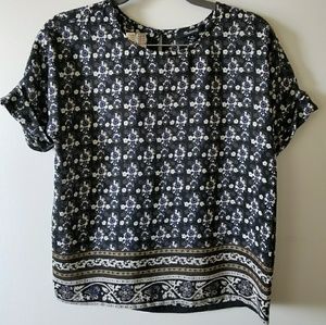 Madewell silk top