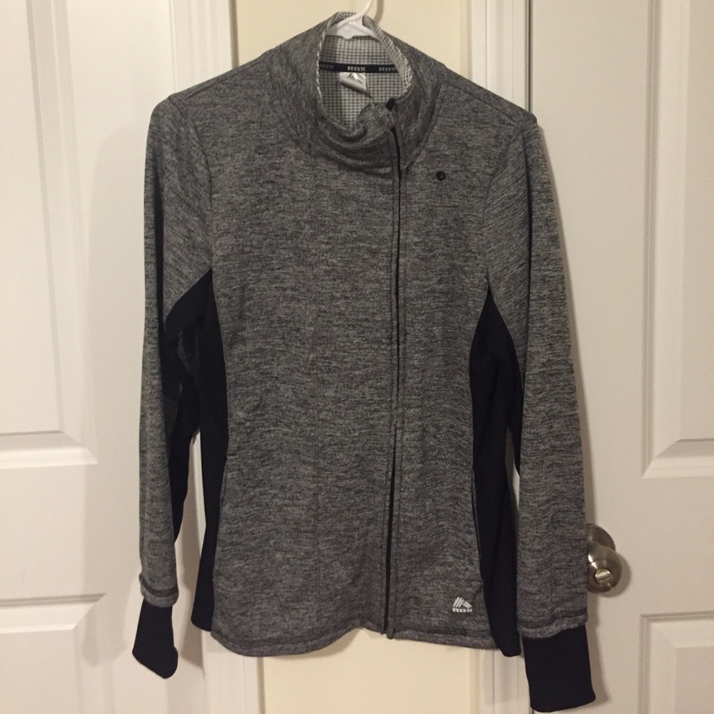 Reebok asymmetrical zip-up jacket