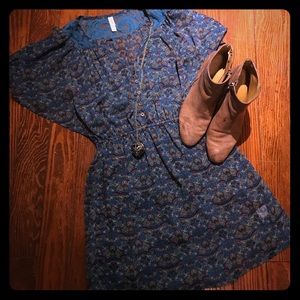 Floral flare dress