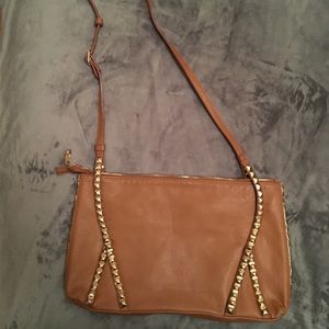 Zara Camel Crossbody Bag