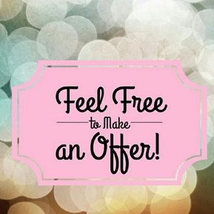 All offers appreciated and willing to negotiate!