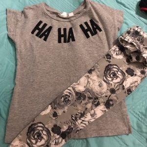 Gap outfit. Leggings and top