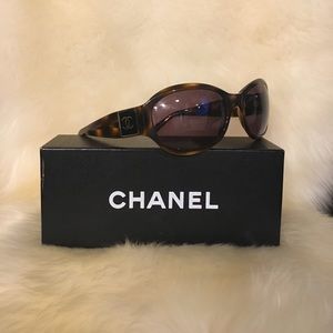 Chanel Tortoise Sunglasses