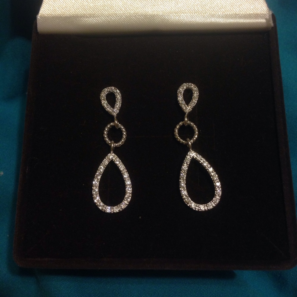 Silver earrings!