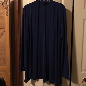 XL cardigan navy blue